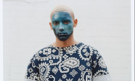 A model wears Christopher Shannon
