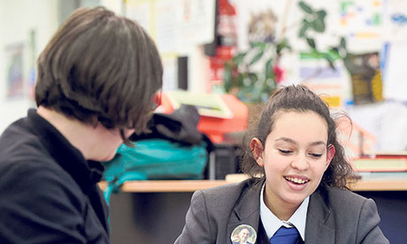 Action Tutors at St Gabriel’s in Lambeth. Photograph: Action Tutors