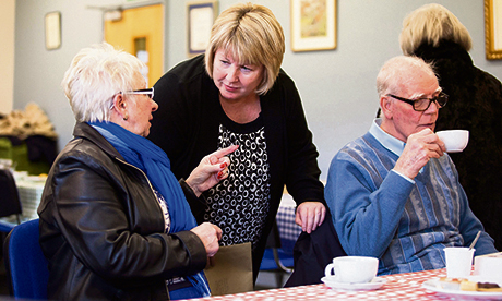 No longer local: national criteria are to be set for Care and Support from next month. Photograph: Alzheimer’s Society