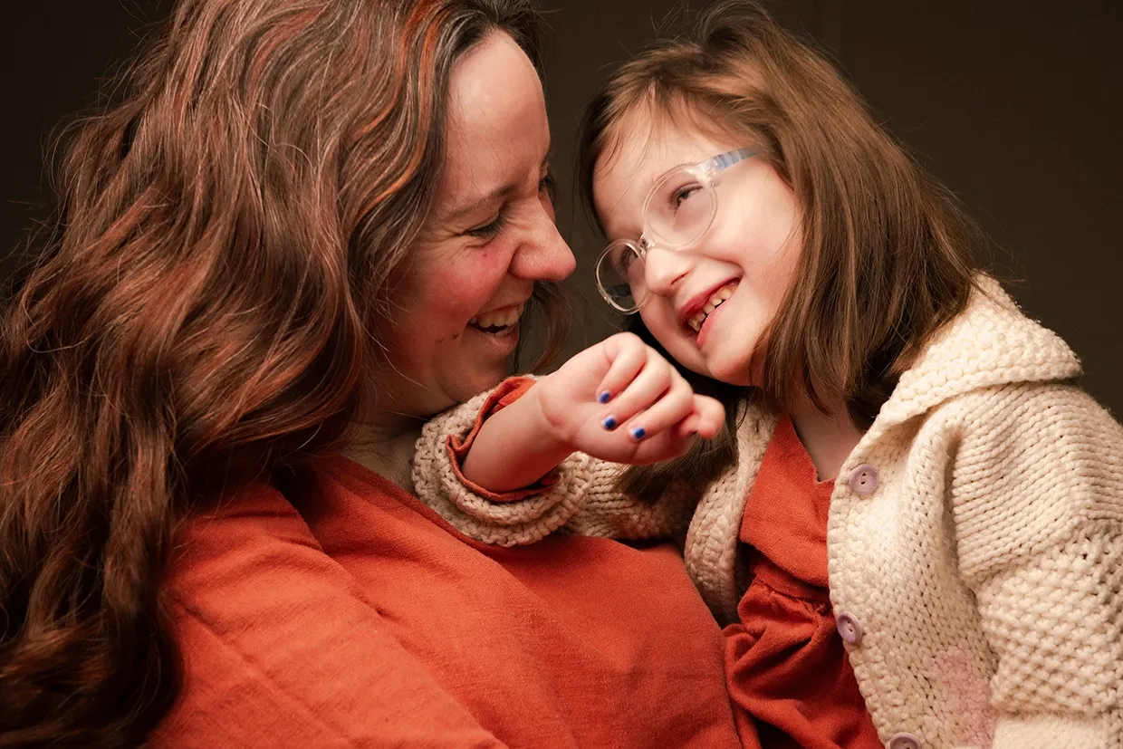 Photograph of Annie and Sophie