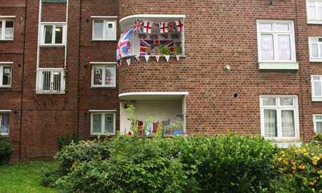 Banister House Homerton UK 007 Union Jacks, Banister House, Homerton