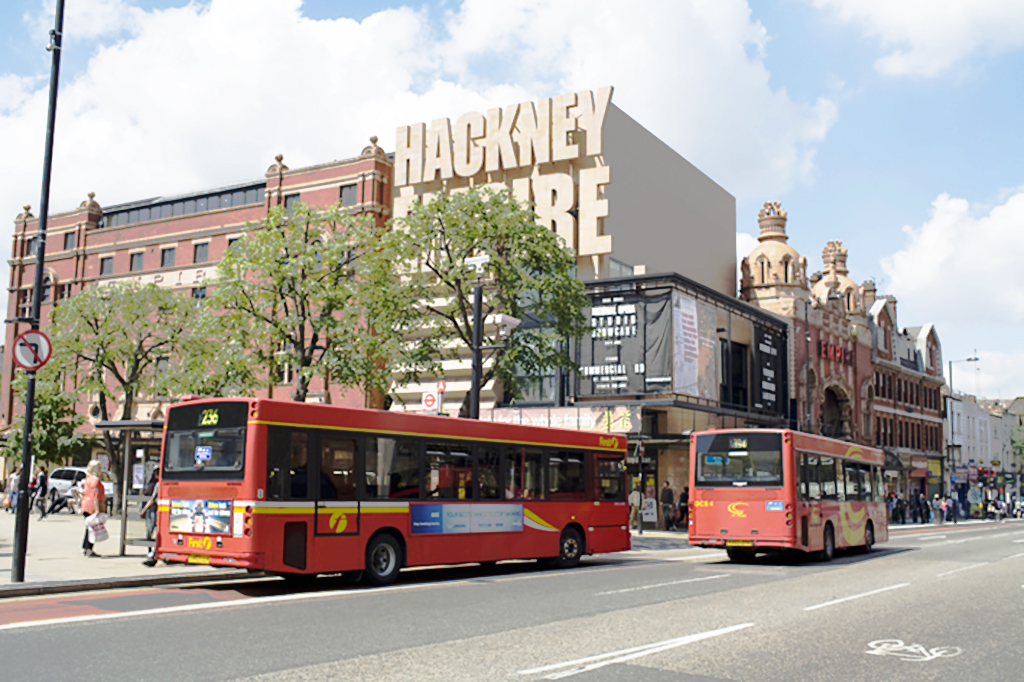 236 bus on Mare Street