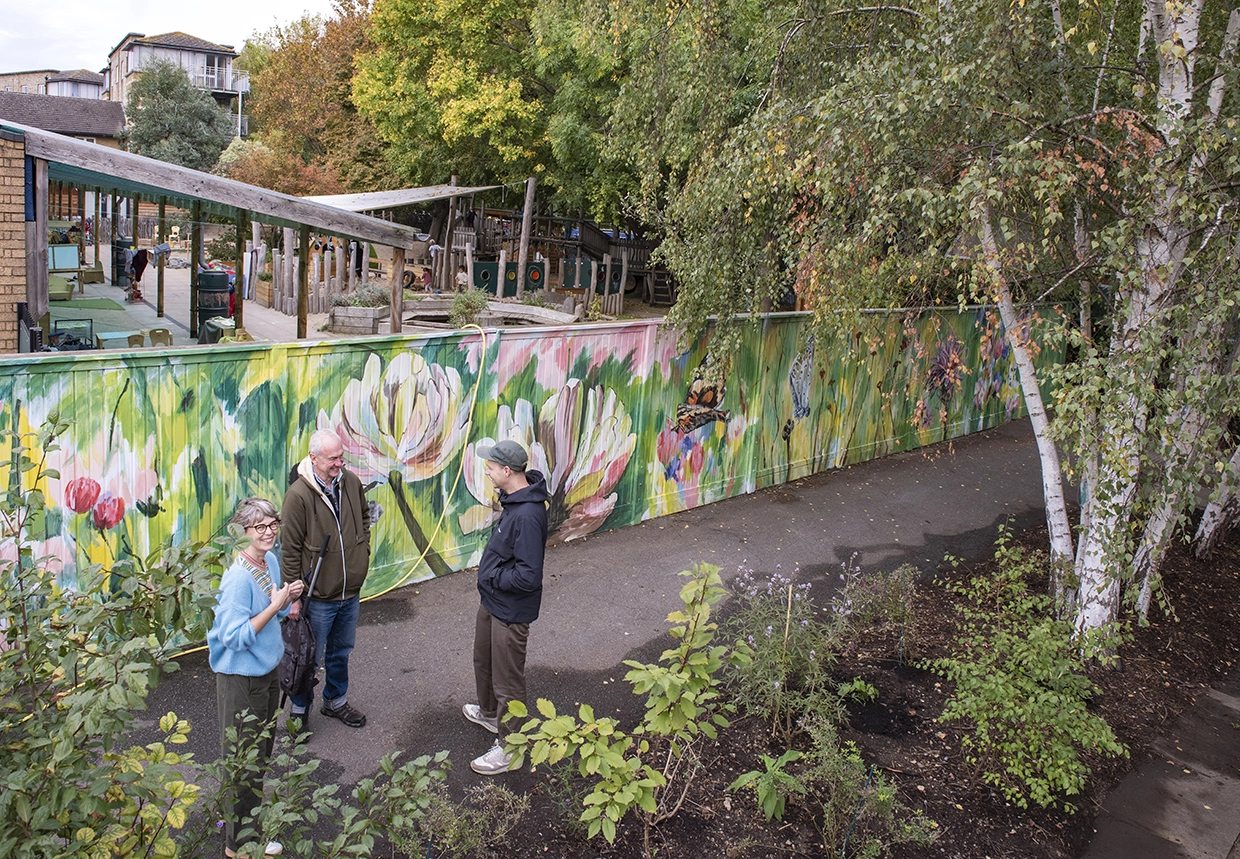 Mural in Lower Clapton