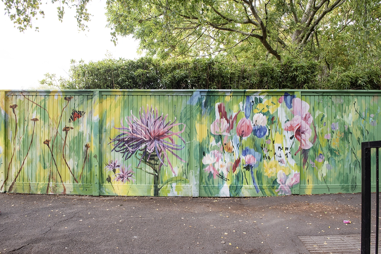 Mural outside Clapton Park Children’s Centre
