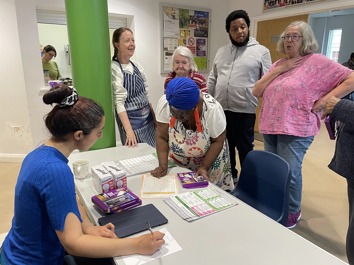 A Crew Energy event in Hackney