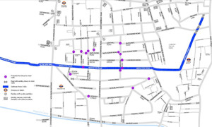Cycle route Middleton Road London Fields Hackney