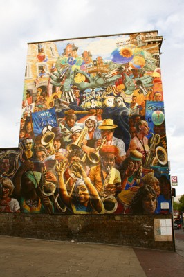 Dalston Lane mural
