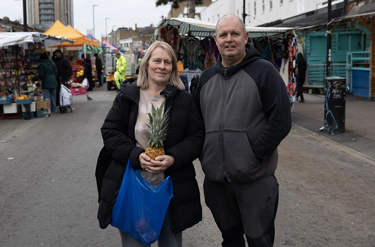 Debbie Wilkins and Scott Lomax