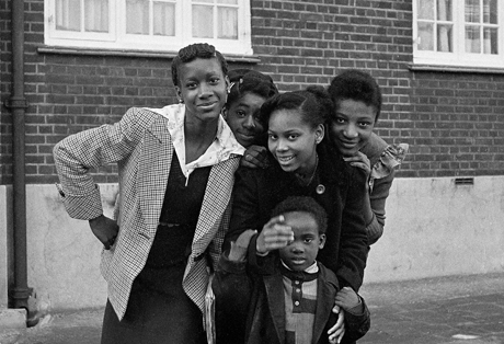 'Four girls and a boy' - Colin O'Brien, 1988