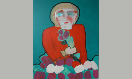 Carla Busuttil, Frau Iron (The World’s Most Powerful Auntie) 2009, oil on canvas, 100 x 120 cm