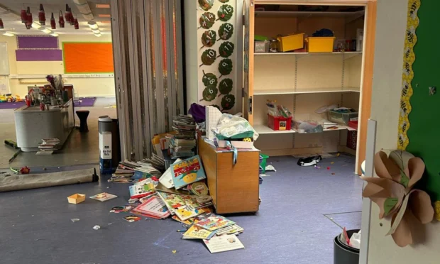 A 'gutted' St Dominic's classroom days after closure