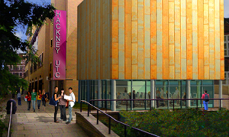 Artist’s impression of new Hackney UTC