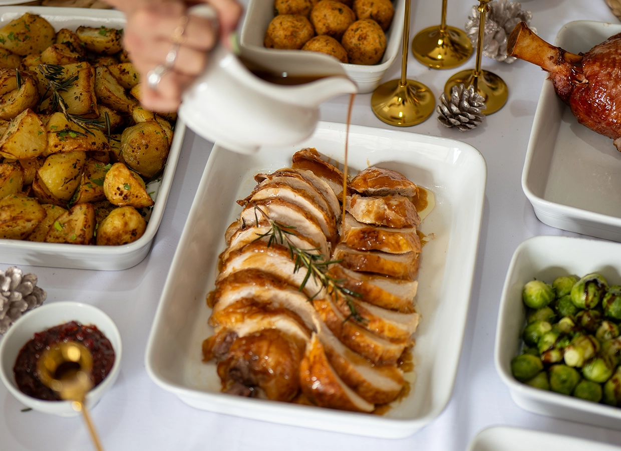 Humdingers Christmas meal