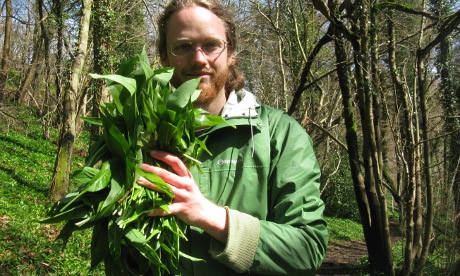Green fingers: forager Jason Irving