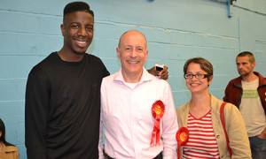 Jermain Jackman, Jules Pipe and Rita Krishna