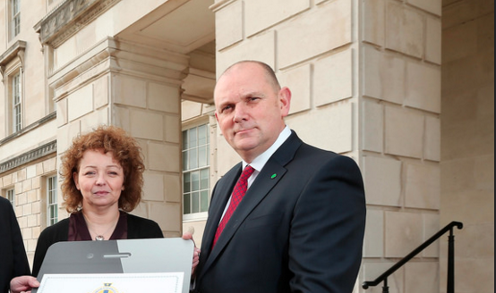 Concerned: Jim Gamble, Hackney's safeguarding chief (centre)
