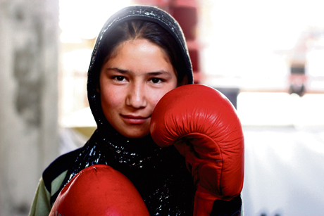 Kabul female boxer web Kabul female boxer