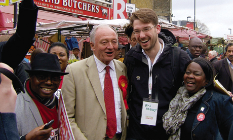 Ken Livingstone Ridley Road Market 