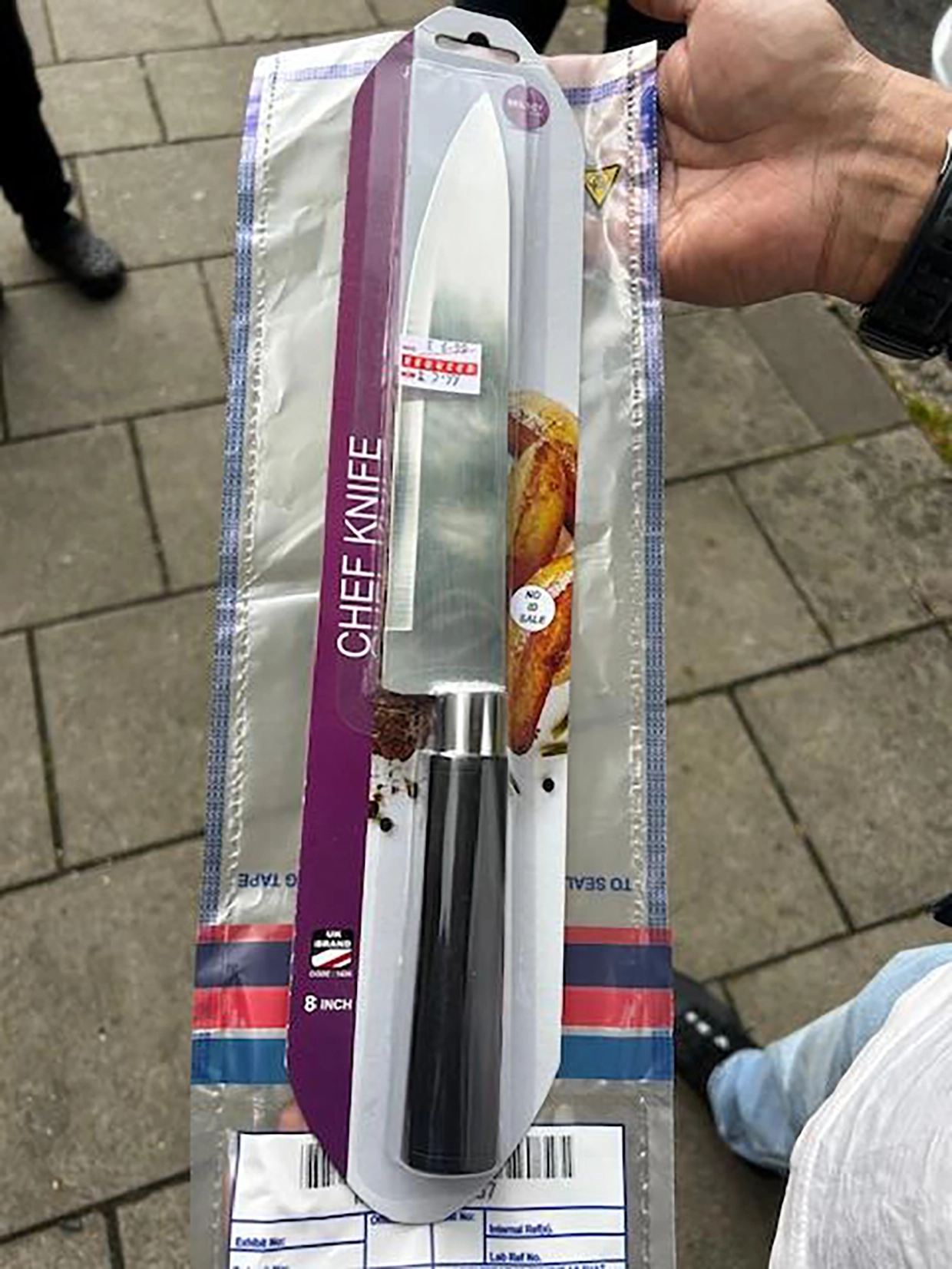 Knife sold to a 14-year-old