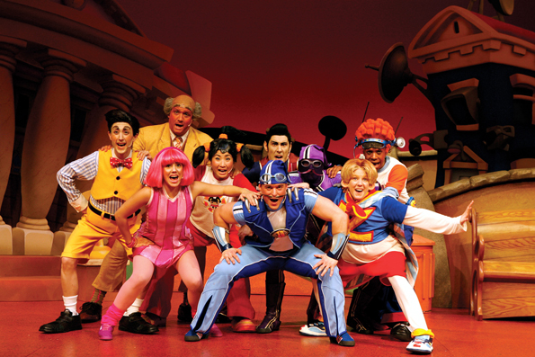 LazyTownfullcompany-web LazyTown live! Photo: © Pete Jones