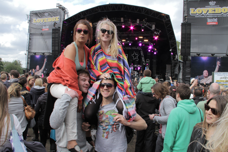 Lovebox 2012 Maverick Sabre main stage web Lovebox 2012 Maverick Sabre main stage