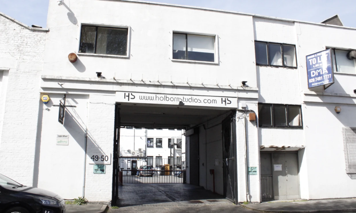 Exterior of Holborn Studios