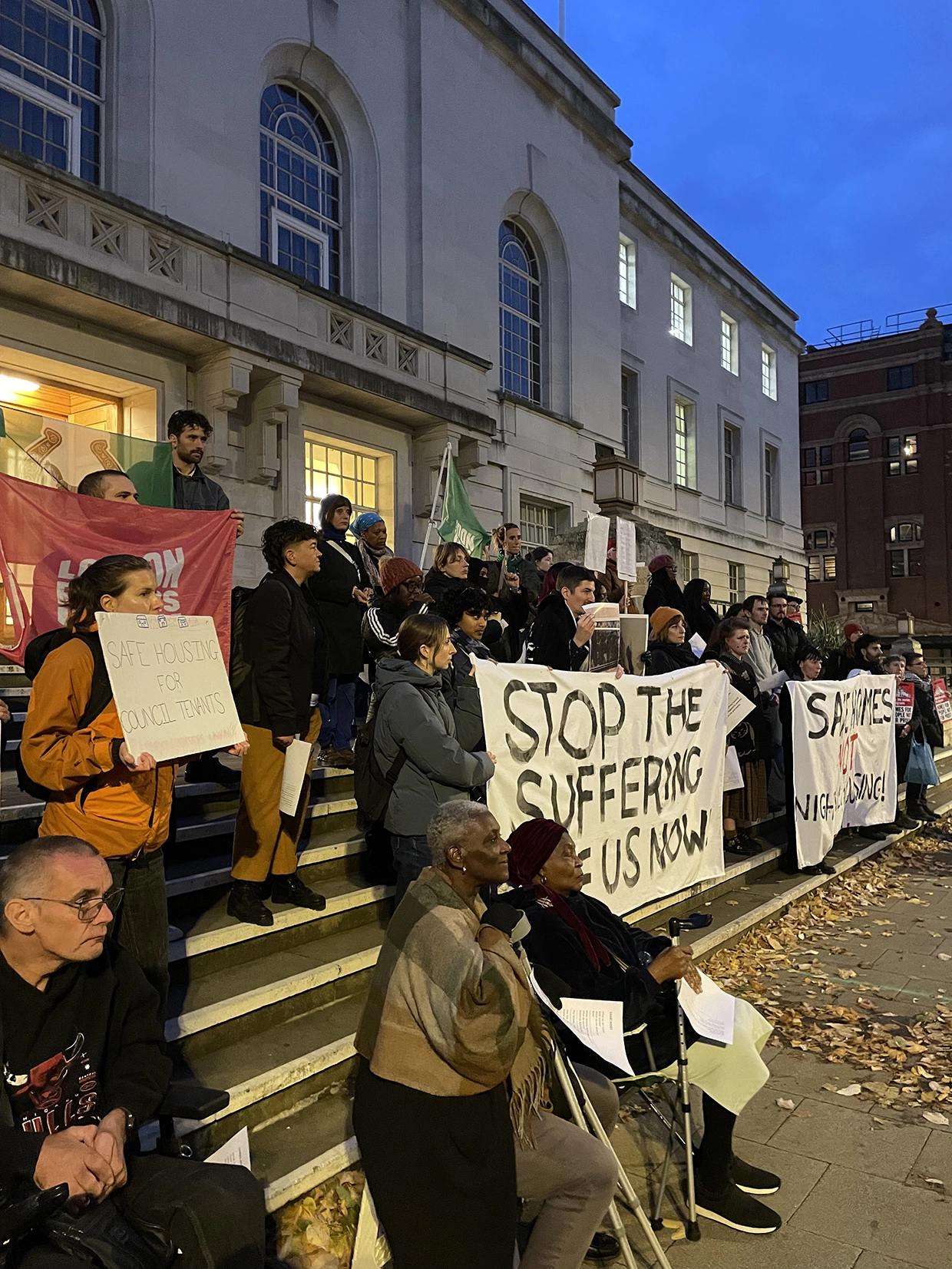 Many tenants reported living in unsafe and hazardous conditions