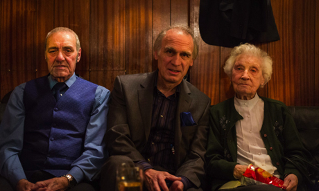 Mildmay_Club_Fred_Jeffryes_Keith_Riches_Alices_Riches_gabriel_gauffre_009_ Fred Jeffryes, Keith Riches and Alices Riches (l-r). Photograph: Gabriel Gauffre