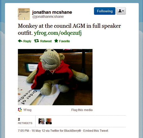 Monkey full council meeting