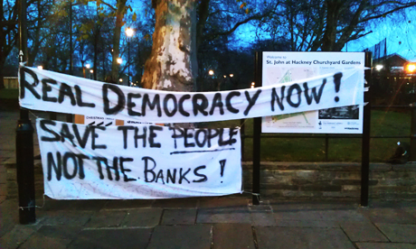 Occupy Hackney banners 15.12.11 007 Occupy Hackney banners