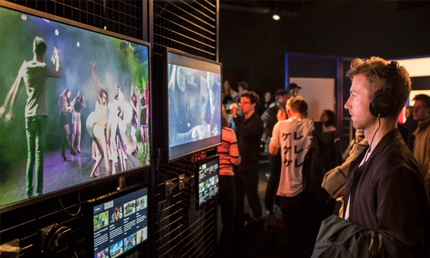 The travelling iteration of Playback. Photograph: George Torode