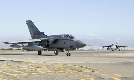Royal Air Force Tornado GR4s RAF Akrotiri Syria vote British air strikes