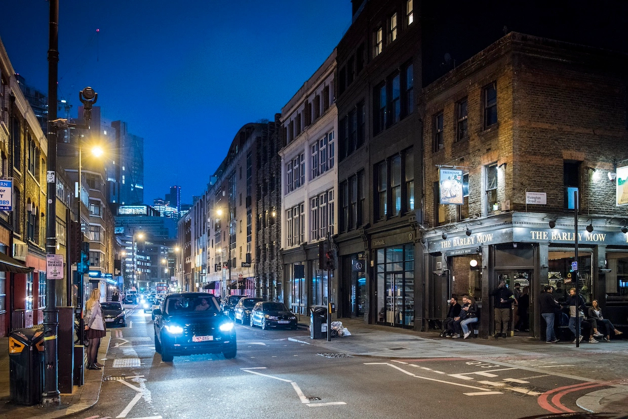 Shoreditch by night