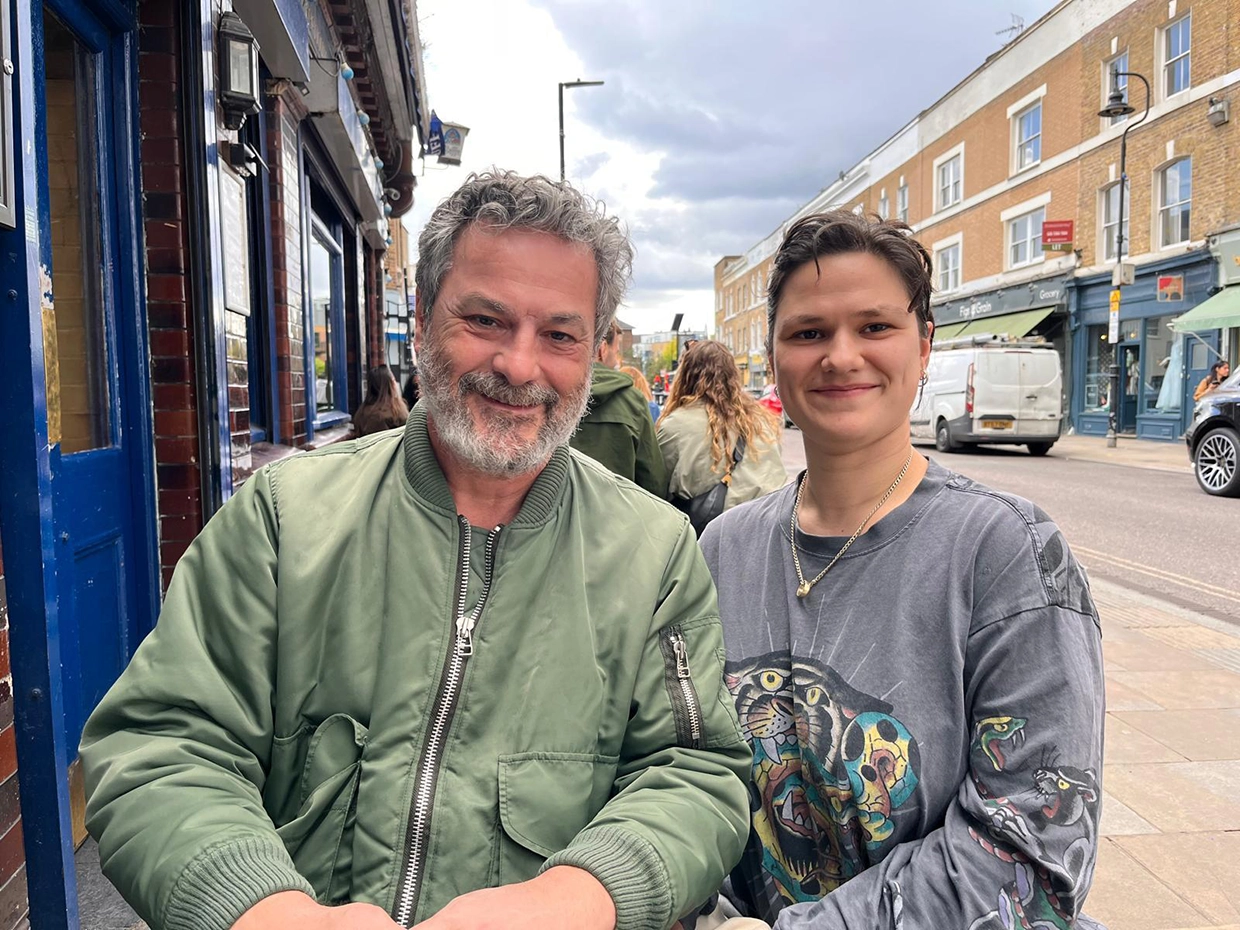 Photograph of Stephane and Olivia Cusset