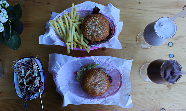Burgers and shakes