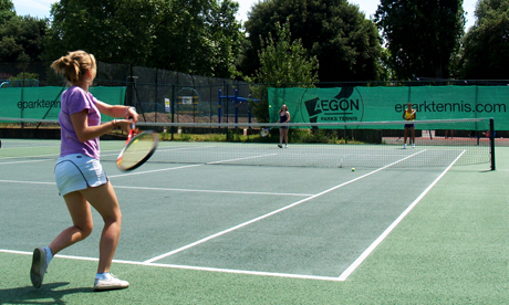 Tennis at Clissold Park 001 Sunday tennis in Clissold Park. Photo: © Izzie Tran