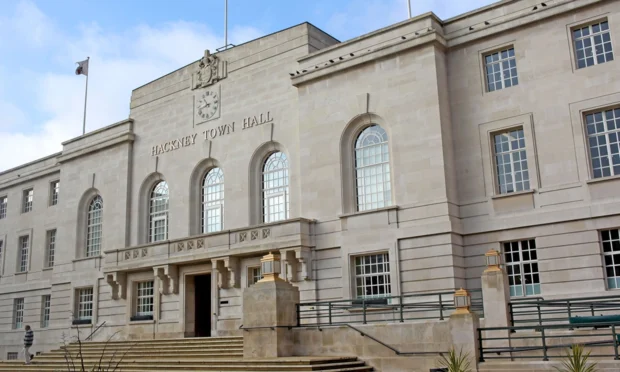 photograph of Hackney Town Hall