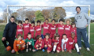 The Under 7 & Under 8 Stoke Newington Youth FC Teams