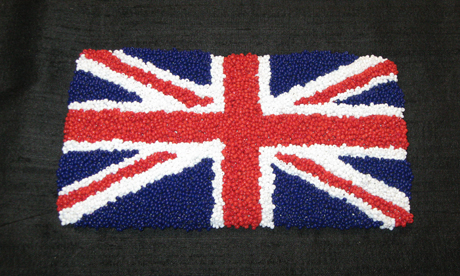 Union Jack in beads by GG St Mungos 007 Union Jack in beads by GG St Mungos