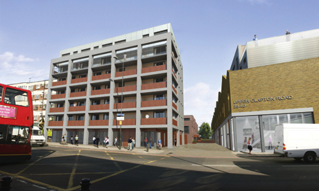 The proposed development for 38-40 Upper Clapton Road (computer generated image)