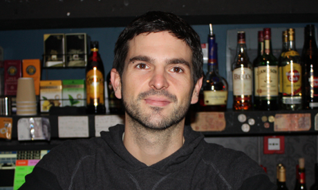 Vincenc Valls 001 Vincenc Valls, Manager, Downstairs at the Vortex, Gillett Square