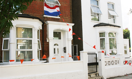 Wilberforce Road Netherlands 007 Dutch flag, Wilberforce Road