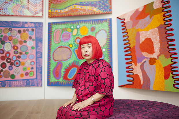 Portrait of Yayoi Kusama
