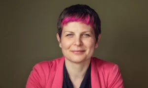 Photograph of the mayor of Hackney, Zoë Garbett