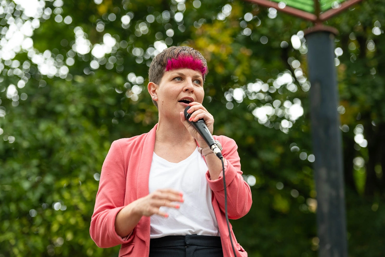 Zoë Garbett, Hackney Green Party councillor for Dalston