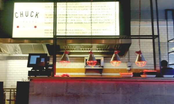 The Chuck menu. Photograph: Hackney Citizen