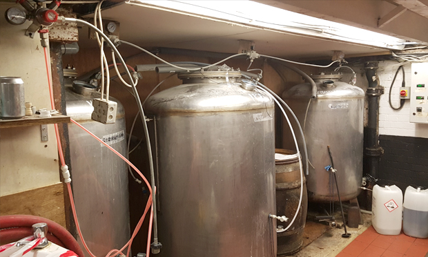 Tanks for the memories: Howling Hops has set up again in the bowels of The Cock Tavern