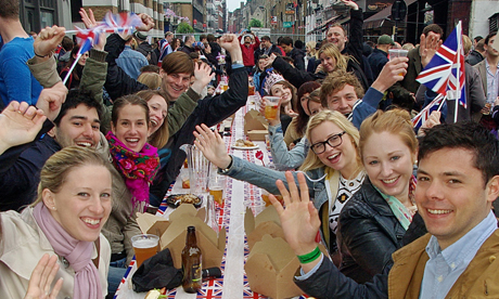 diamond jubilee 9453 007 Big Jubilee Lunch Book Club Shoreditch