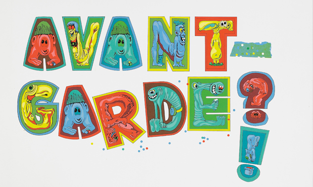 Avant-Garde (1970) by Eduardo Paolozzi. Courtesy Independent Gallery, London. Image courtesy Venator & Hanstein, Cologne. © Trustees of the Paolozzi Foundation, licensed by DACS