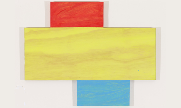 Mary Heilman's Idriss (2012), one of the more contemporary works in Victoria Miro's Surface Work exhibition. © Mary Heilmann. Courtesy the artist, Hauser & Wirth, Zurich and 303 Gallery, New York